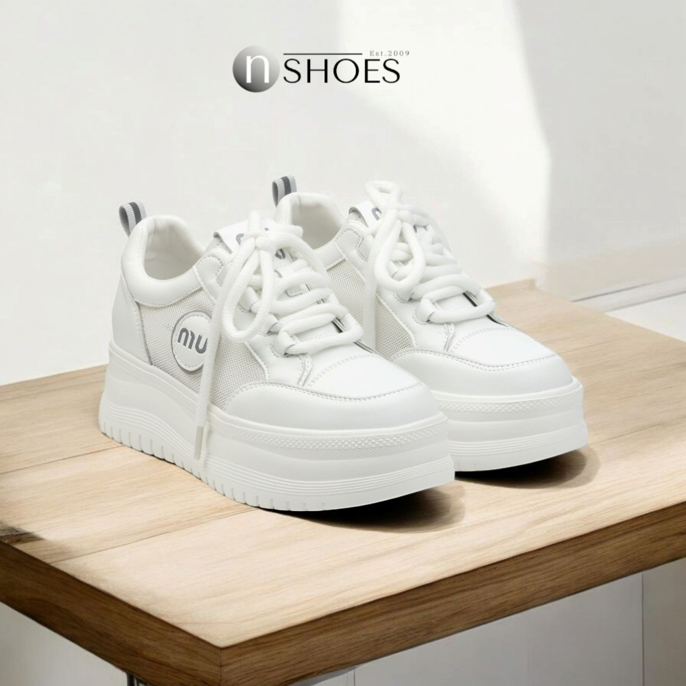 Женские кроссовки на высокой платформе Allsy модель 5862