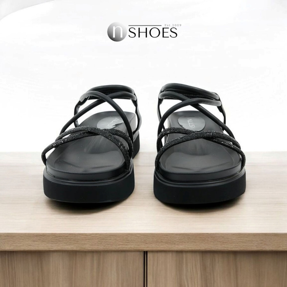 Women's platform sandals Allsy Arvonne Black model 5867