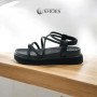 Women's platform sandals Allsy Arvonne Black model 5867