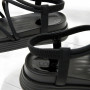 Women's platform sandals Allsy Arvonne Black model 5867