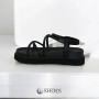 Women's platform sandals Allsy Arvonne Black model 5867
