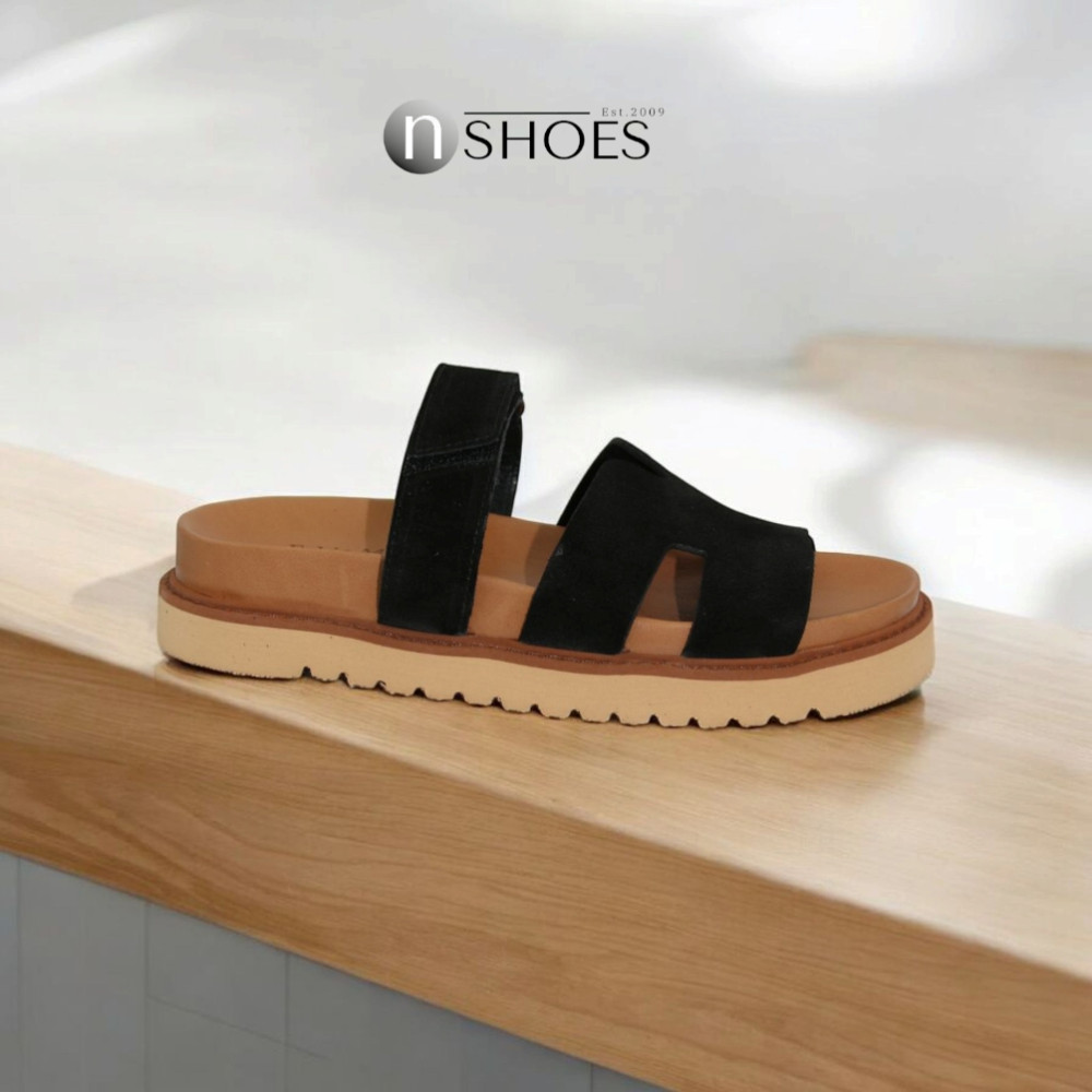 Женские замшевые шлепанцы Fabio Monelli модель 5868