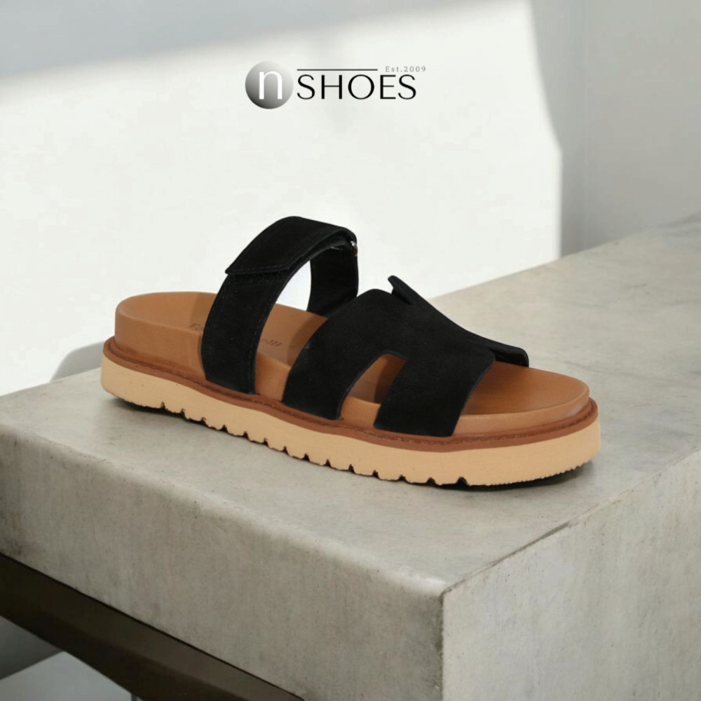 Женские замшевые шлепанцы Fabio Monelli модель 5868