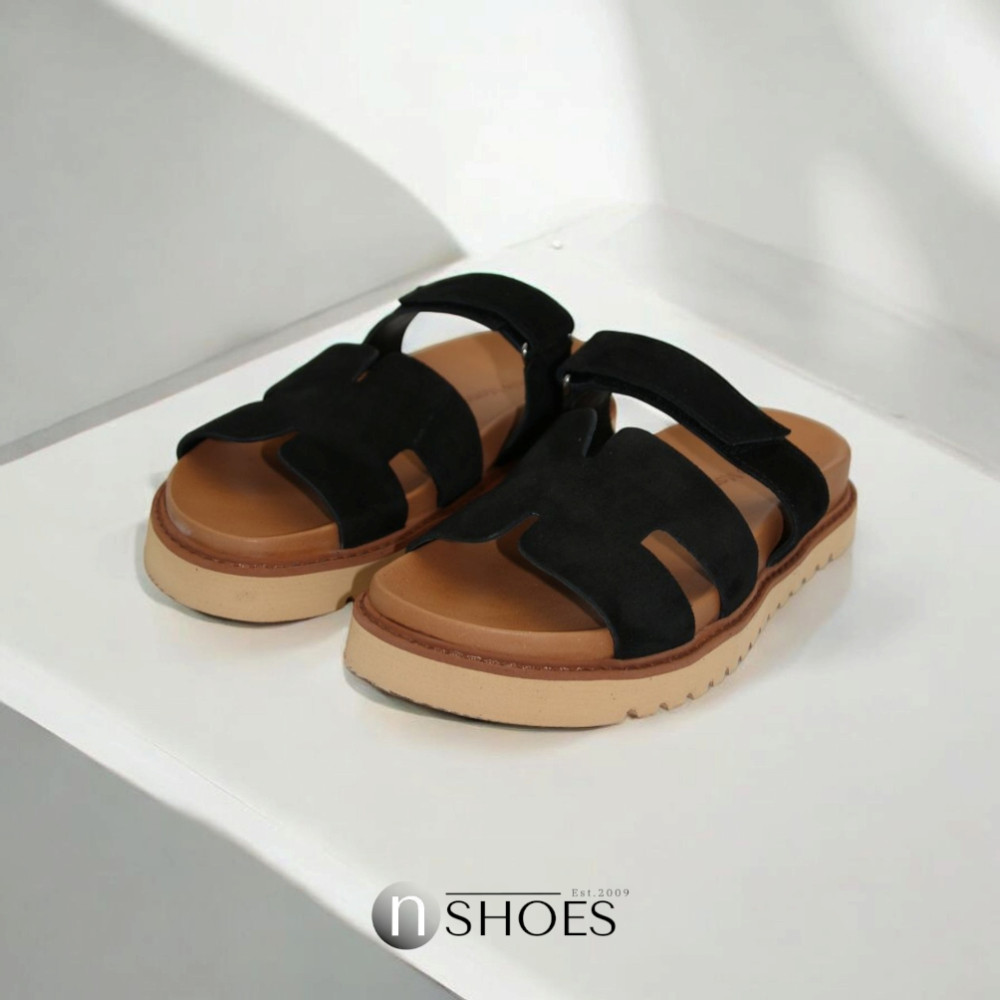 Женские замшевые шлепанцы Fabio Monelli модель 5868