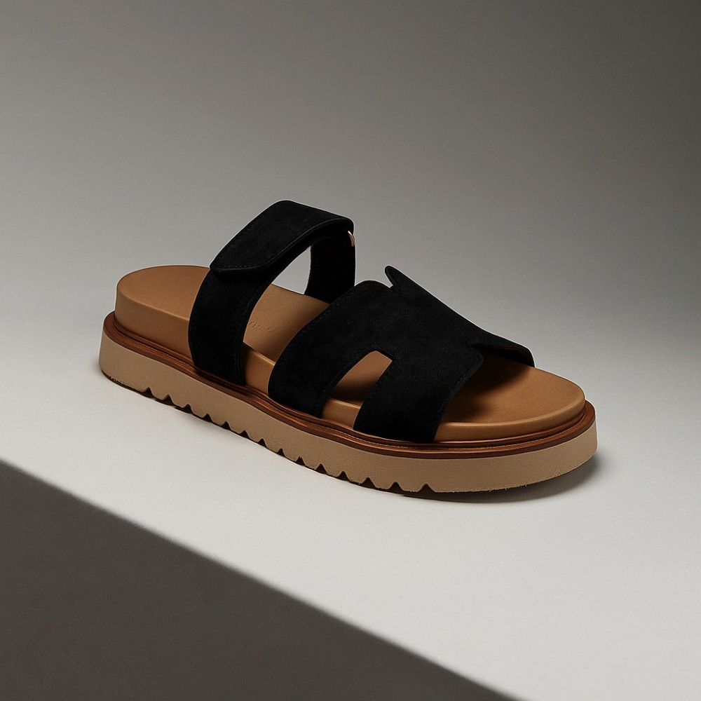 Женские замшевые шлепанцы Fabio Monelli модель 5868