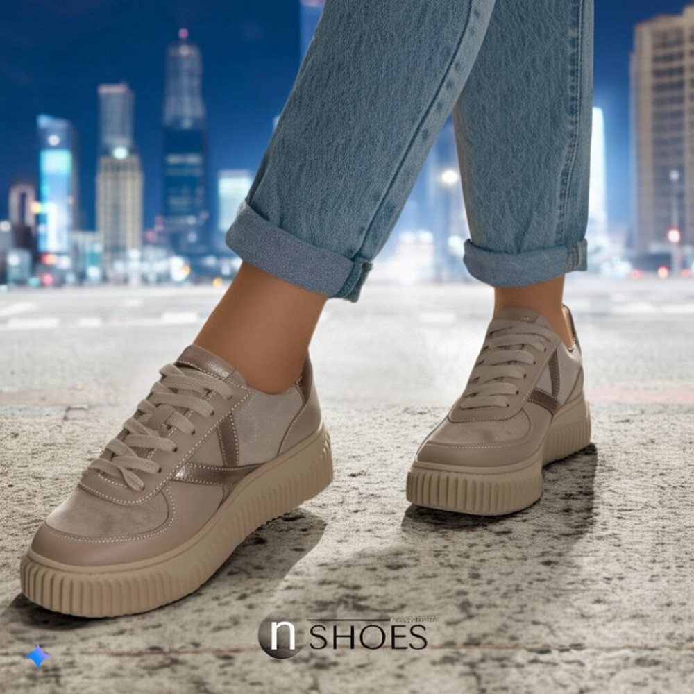 Женские кожаные кроссовки Steizer (Польша) модель 5876