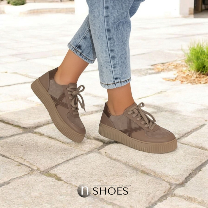 Women's leather sneakers Steizer (Poland) model 5876