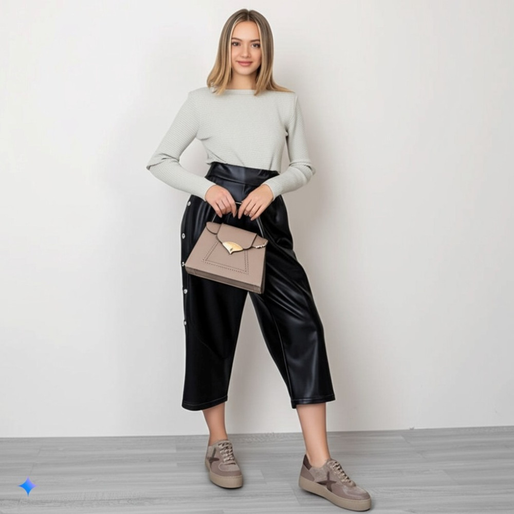 Женские кожаные кроссовки Steizer (Польша) модель 5876