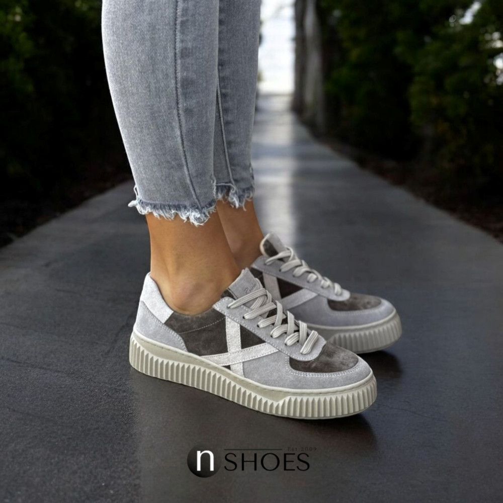 Женские кожаные кроссовки Steizer (Польша) модель 5876