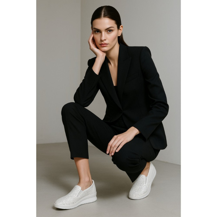 Женские слипоны на платформе Anna Lucci модель 5878
