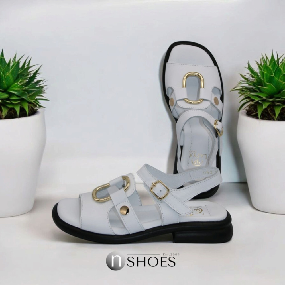 Жіночі туфлі Lapia Trend (Туреччина) Beyaz Deri модель 5886