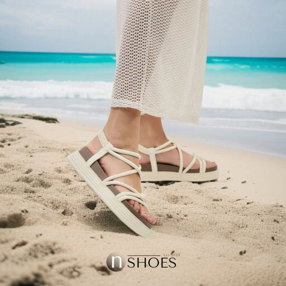 Women's high platform sandals Allsy model 5888