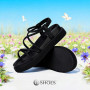 Women's Black High Platform Sandals Allsy Lonza Denali Black Model 5889