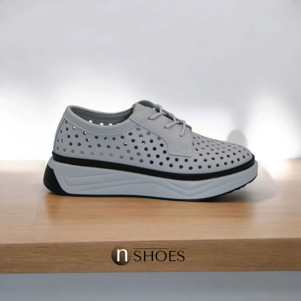 Жіночі мокасини на високій платформі Allsy модель 5892