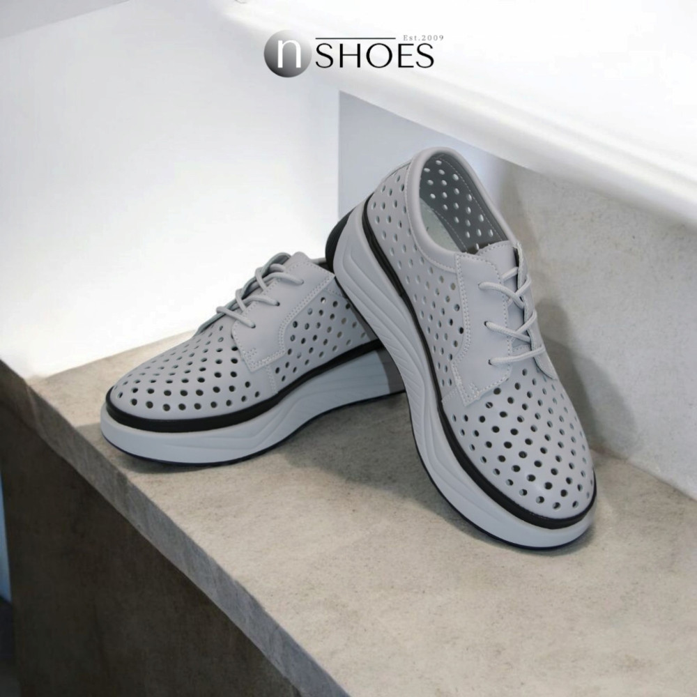 Жіночі мокасини на високій платформі Allsy модель 5892