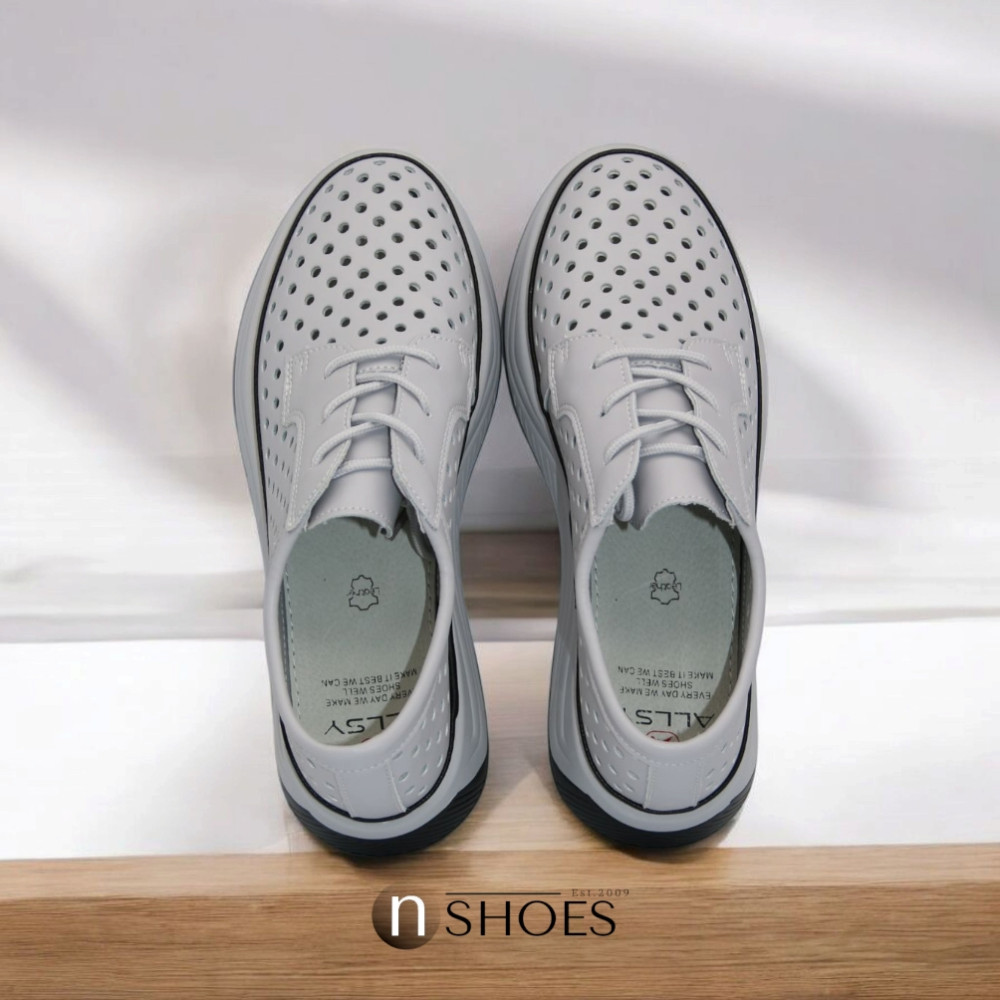 Жіночі мокасини на високій платформі Allsy модель 5892