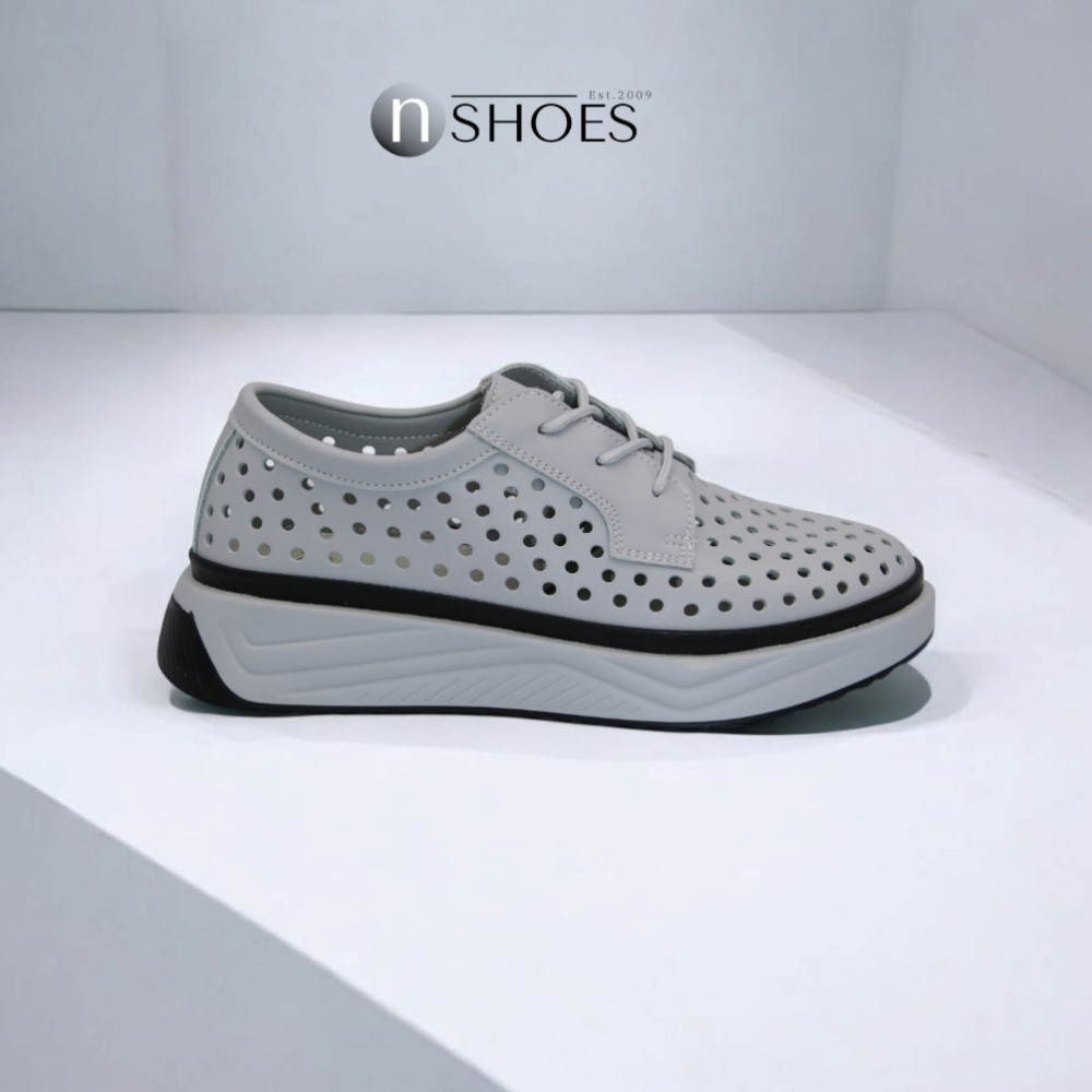 Жіночі мокасини на високій платформі Allsy модель 5892