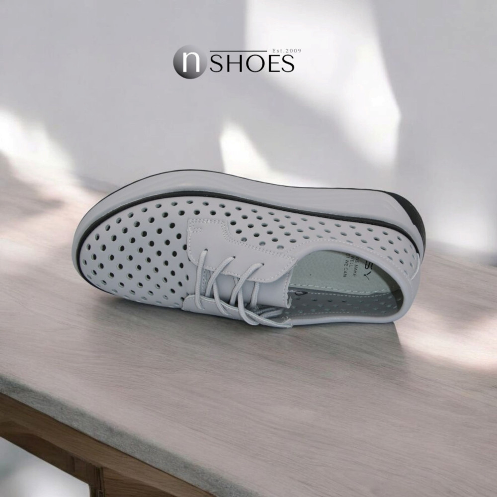 Жіночі мокасини на високій платформі Allsy модель 5892