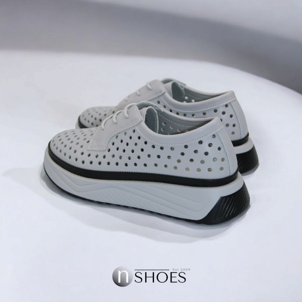 Жіночі мокасини на високій платформі Allsy модель 5892