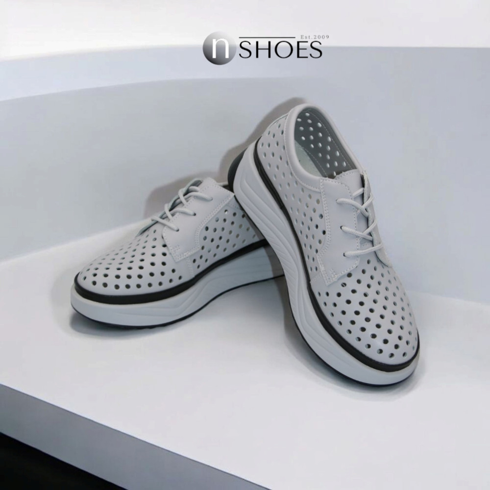 Жіночі мокасини на високій платформі Allsy модель 5892