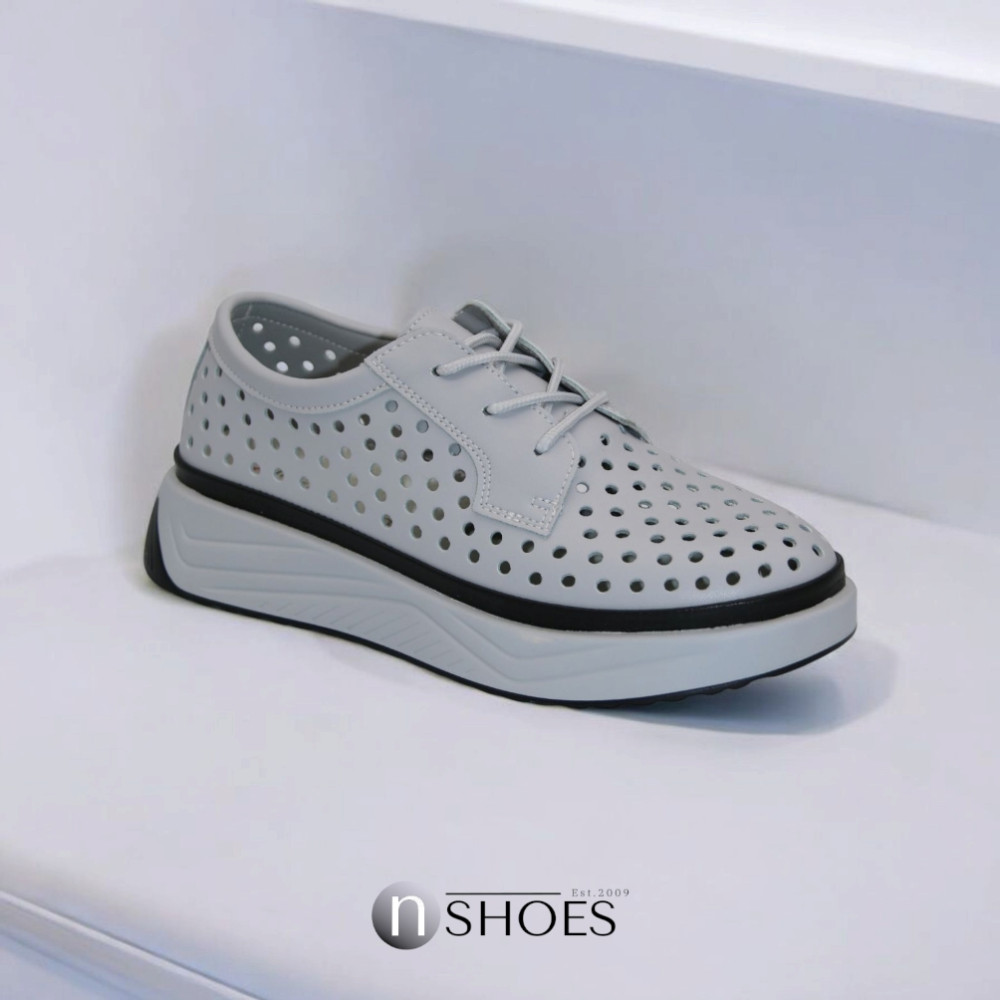 Жіночі мокасини на високій платформі Allsy модель 5892