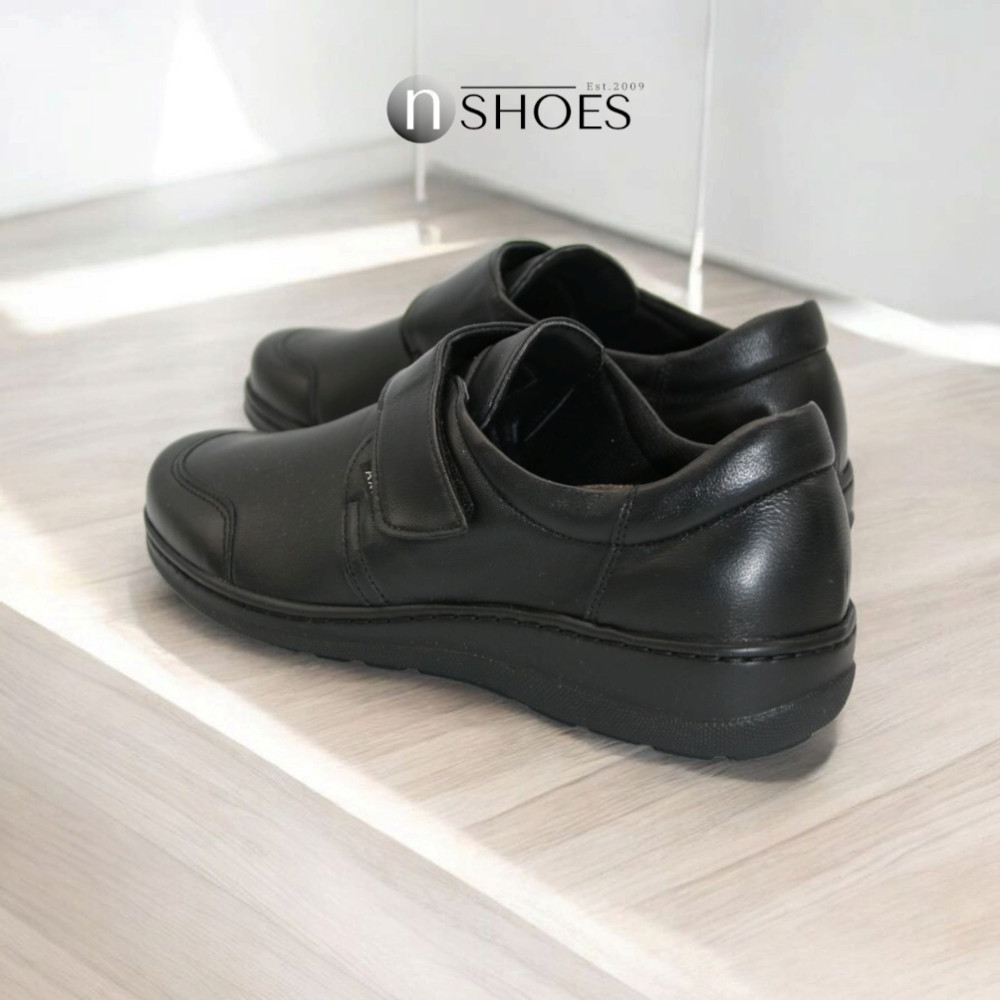 Женские комфортные туфли на липучке Axel (Польша) модель 5895