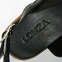 Women’s leather sandals Lonza 199973 2506 Bergen Black 5897