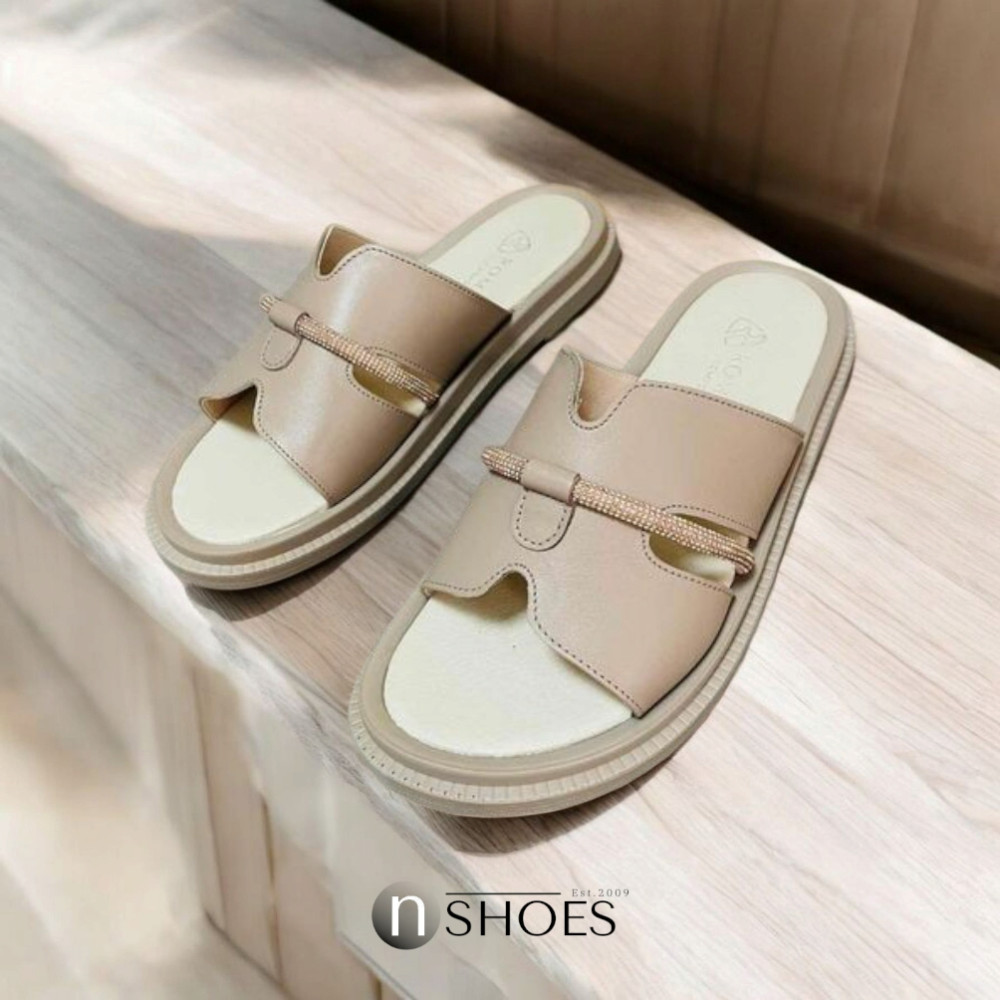 Жіночі шкіряні шльопанці Romax Comfort модель 5905