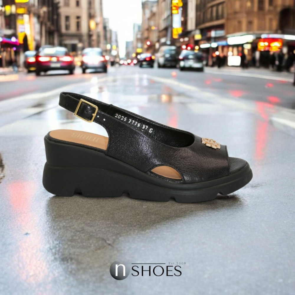 Жіночі шкіряні босоніжки Simen (Польща) модель 5906