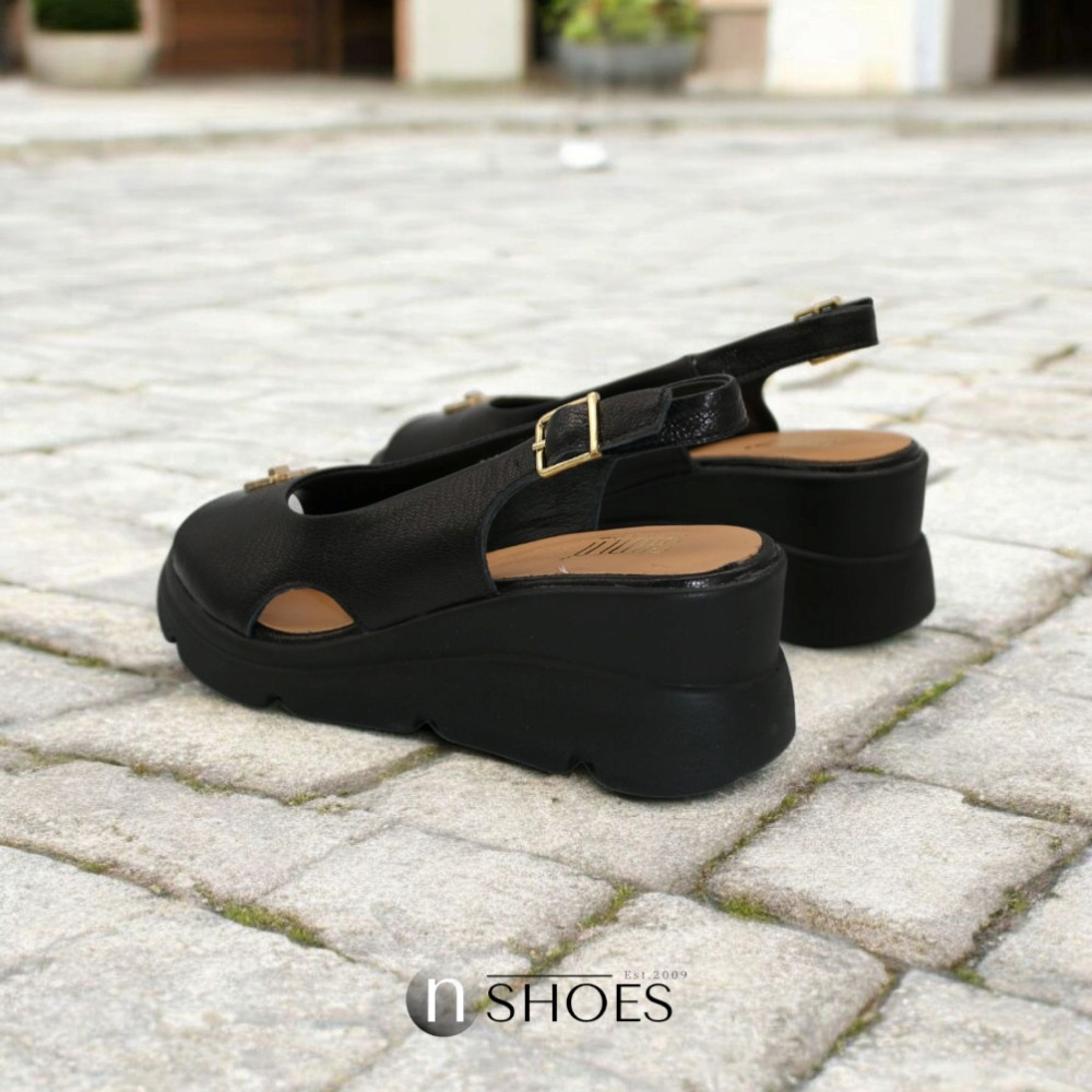 Жіночі шкіряні босоніжки Simen (Польща) модель 5906