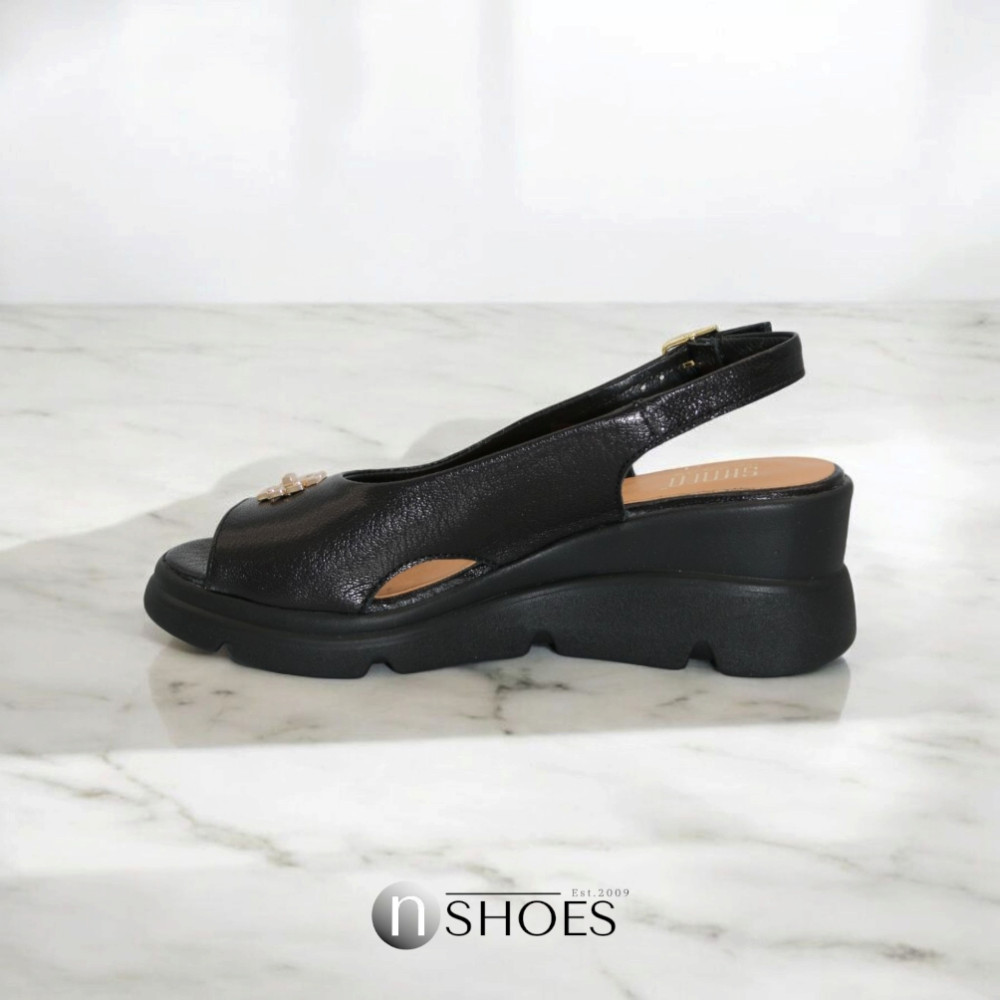 Жіночі шкіряні босоніжки Simen (Польща) модель 5906