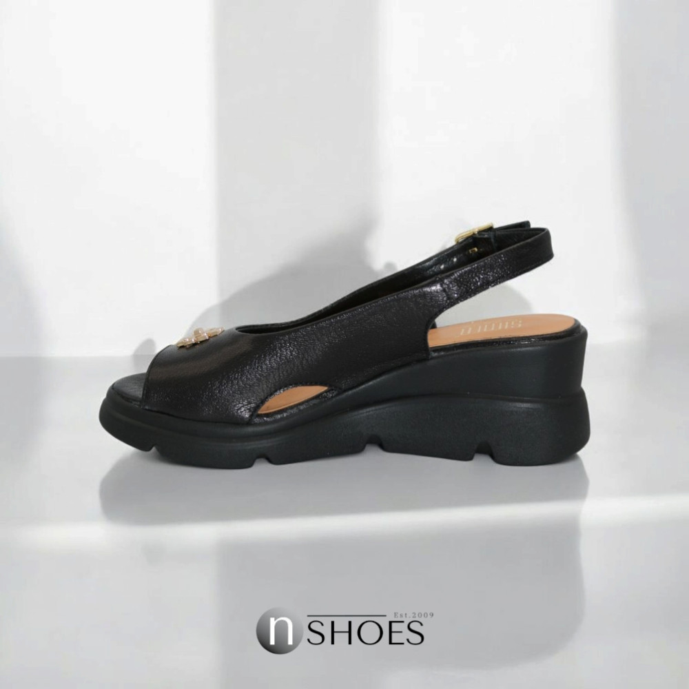 Жіночі шкіряні босоніжки Simen (Польща) модель 5906