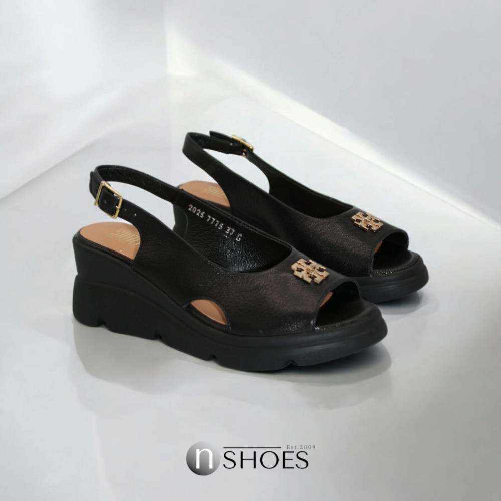 Жіночі шкіряні босоніжки Simen (Польща) модель 5906