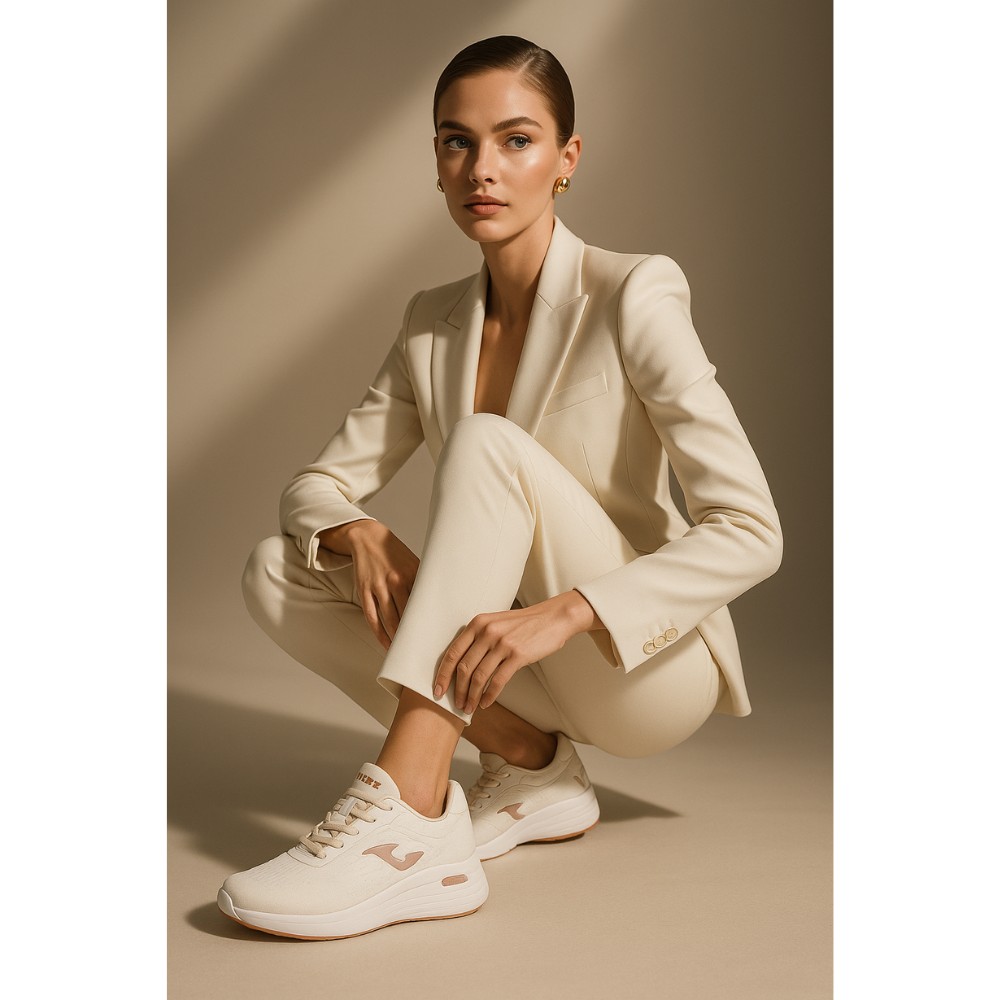 Women's sports sneakers Joma C.Diana 2502 Écru model 5910