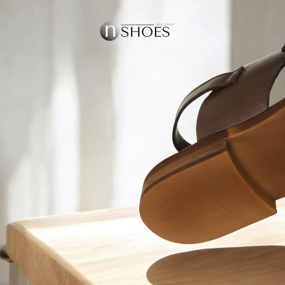 Женские коричневые босоножки Lonza Bergen Brown New York модель 5911