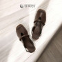Женские коричневые босоножки Lonza Bergen Brown New York модель 5911