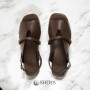 Женские коричневые босоножки Lonza Bergen Brown New York модель 5911