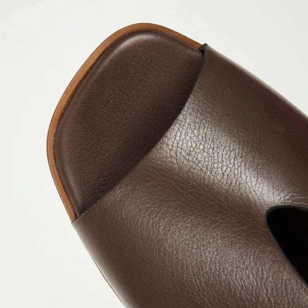 Женские коричневые босоножки Lonza Bergen Brown New York модель 5911