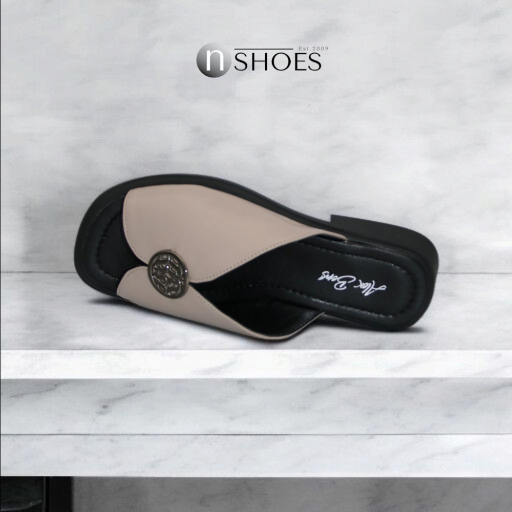 Жіночі шкіряні шльопанці на високих підборах Alex Bens 13-34K модель 5912-5920