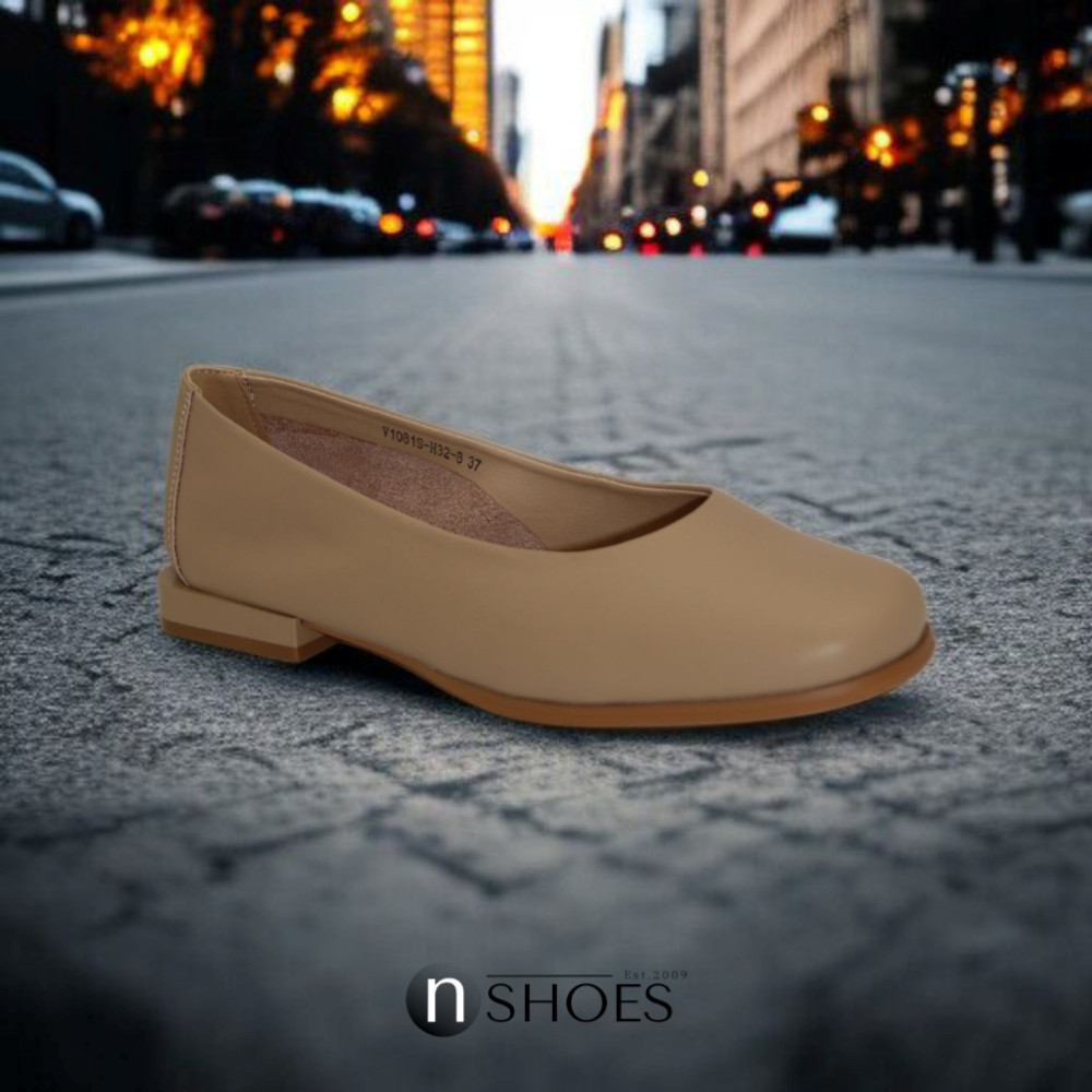 Women's leather ballet flats Lonza model 5913