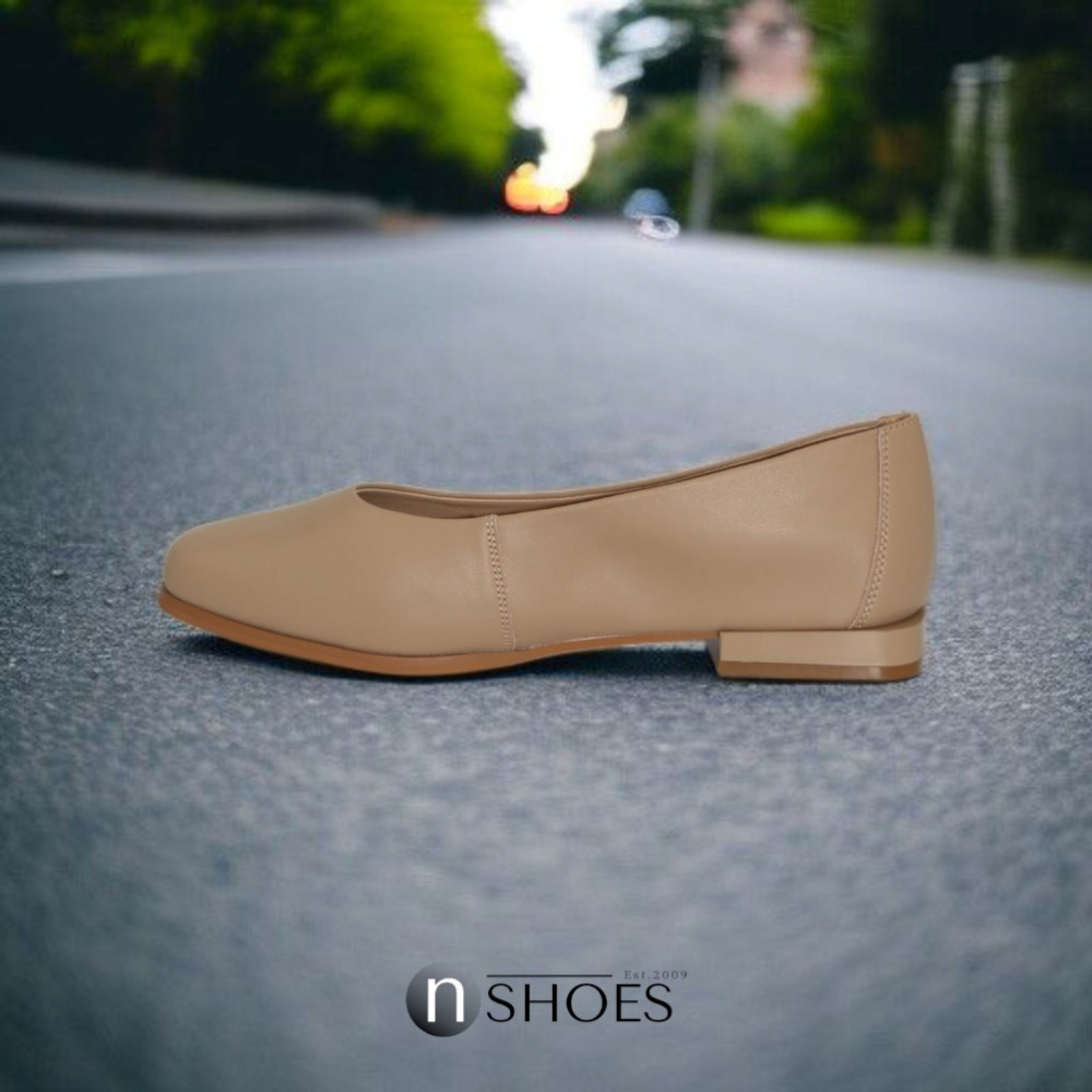 Women's leather ballet flats Lonza model 5913