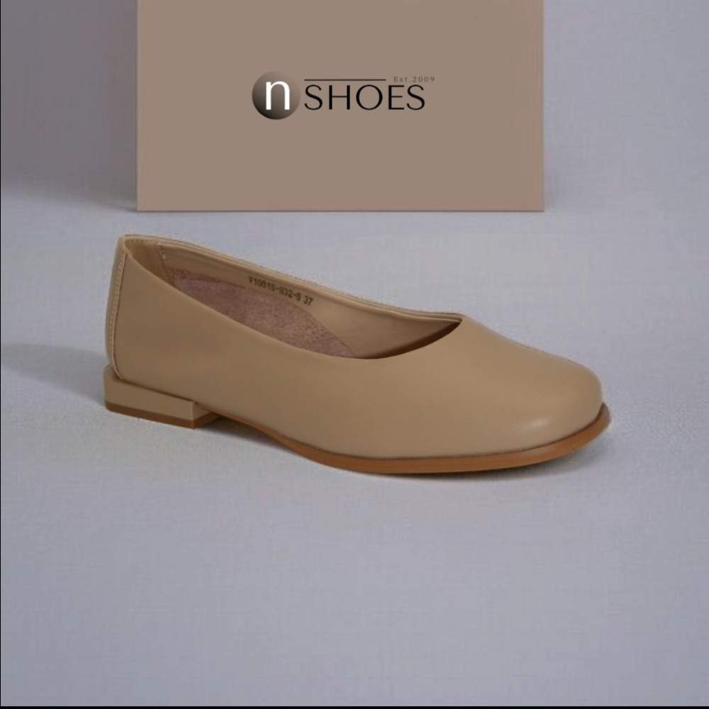 Women's leather ballet flats Lonza model 5913