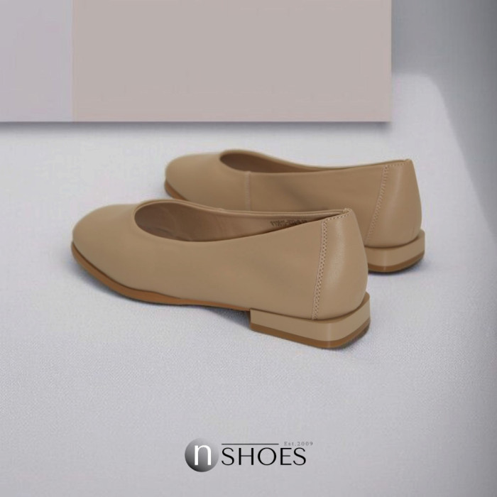 Women's leather ballet flats Lonza model 5913