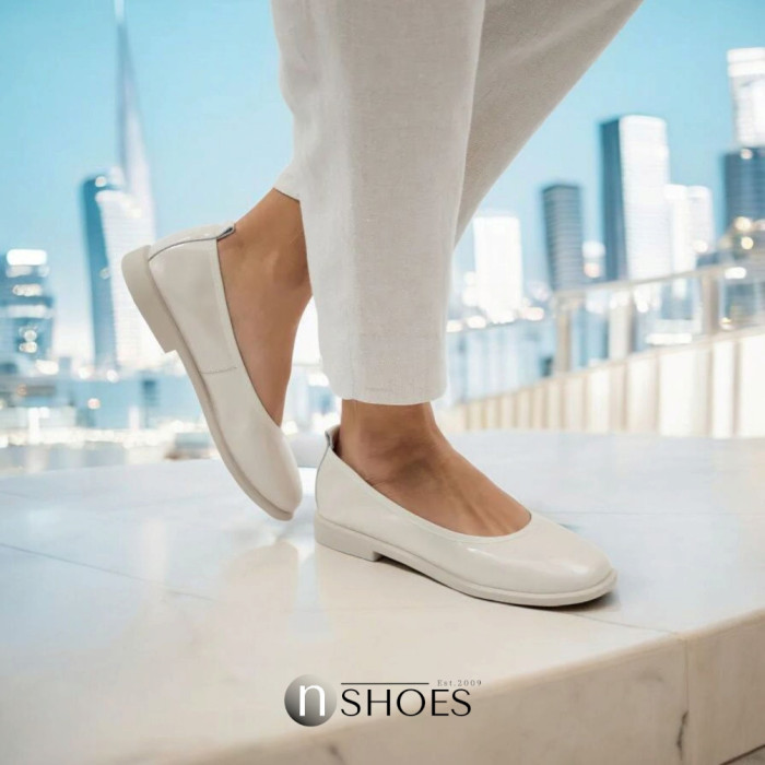 Women's leather ballet flats Lonza model 5913
