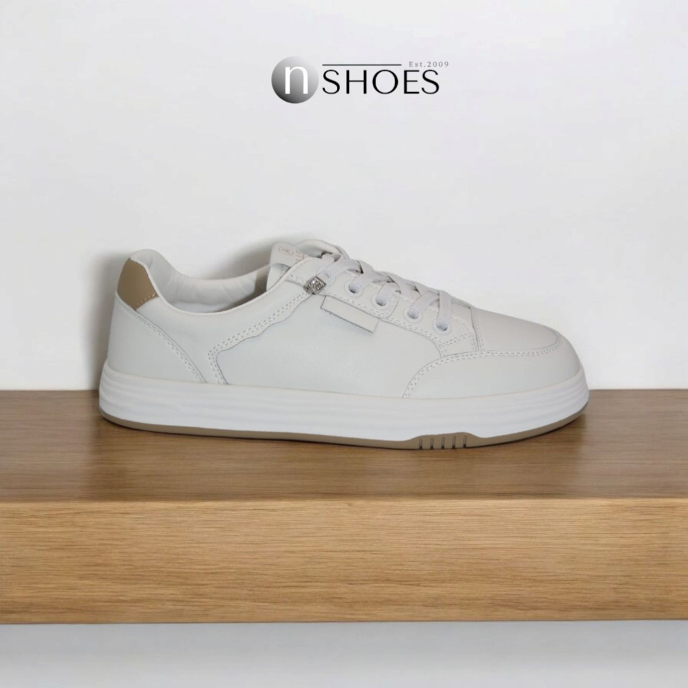 Women's leather sneakers ALLSY model 5917