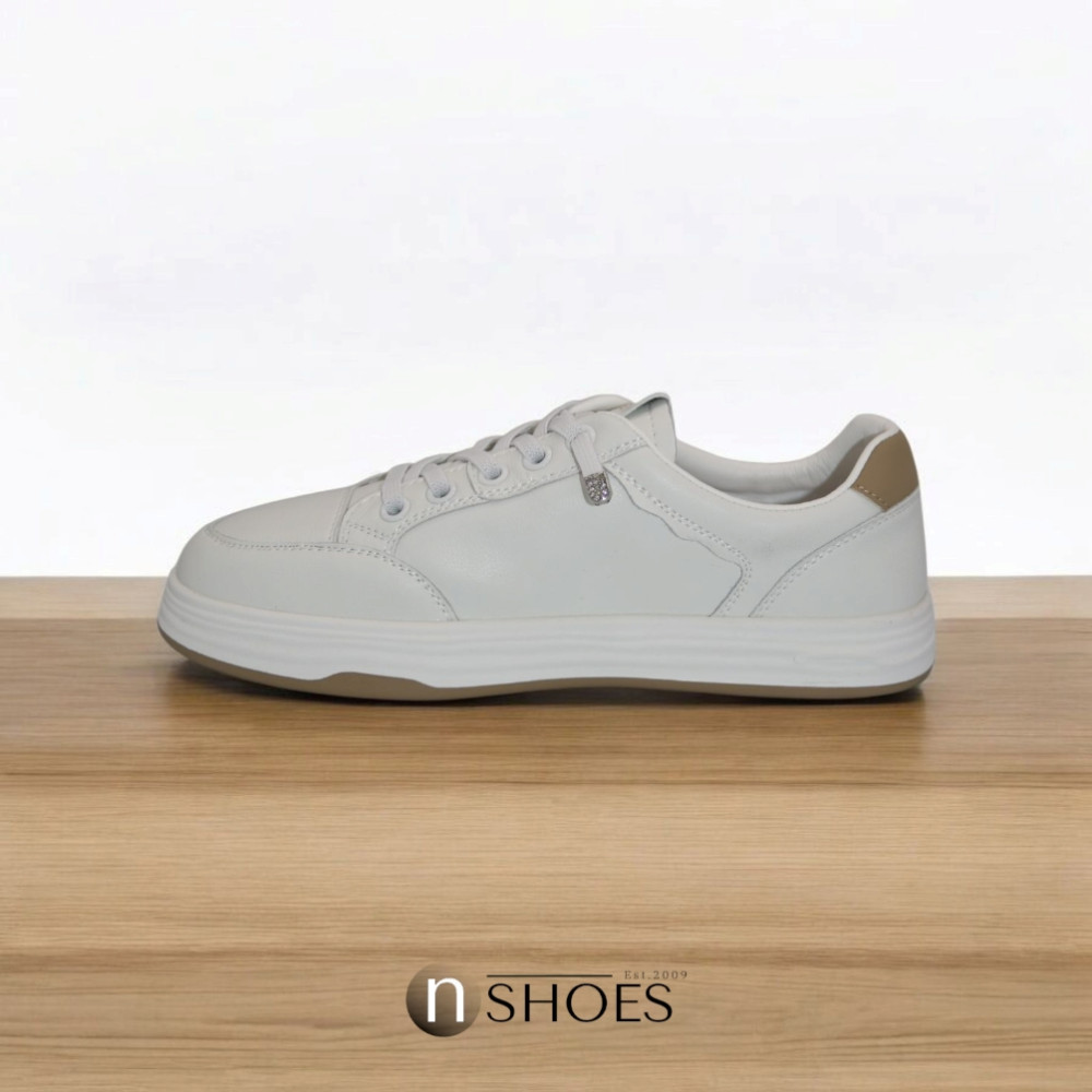 Women's leather sneakers ALLSY model 5917