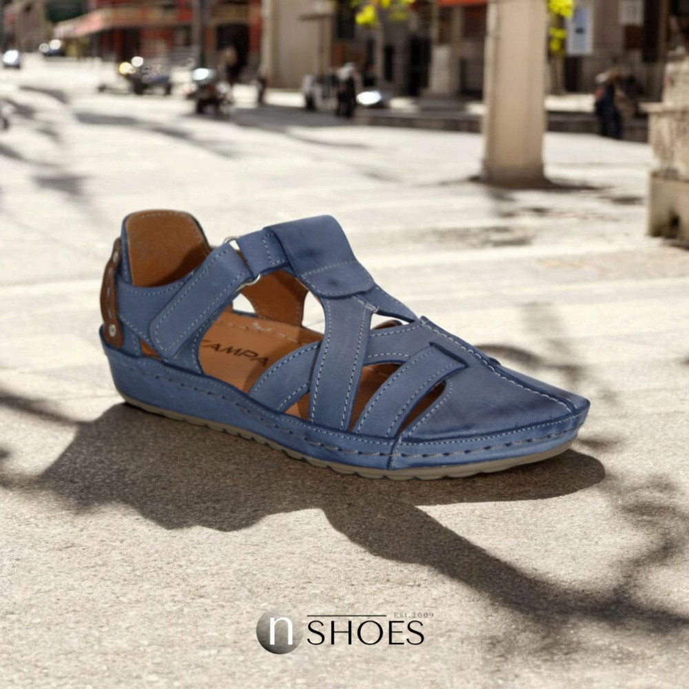 Жіночі босоніжки із закритим носком та п'ятою Steizer (Польща) модель 5925