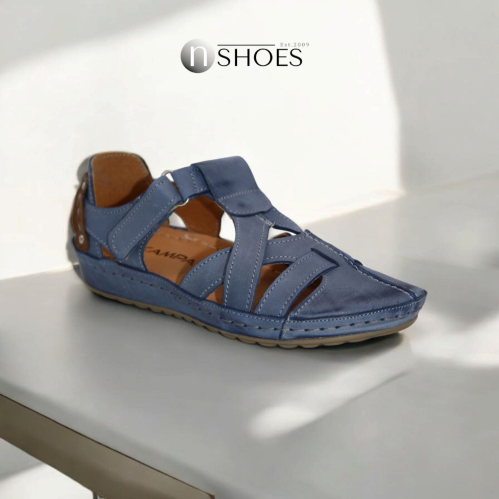 Жіночі босоніжки із закритим носком та п'ятою Steizer (Польща) модель 5925