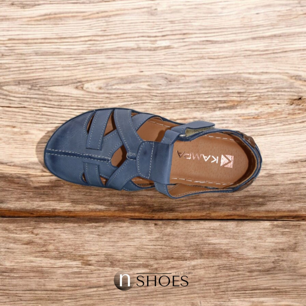 Жіночі босоніжки із закритим носком та п'ятою Steizer (Польща) модель 5925