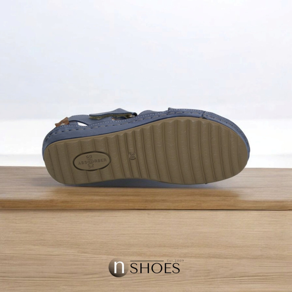 Жіночі босоніжки із закритим носком та п'ятою Steizer (Польща) модель 5925